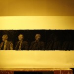 MR. Tanaka . Oil on Canvas . 147 x 310 cm . 2008