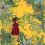 Monika Lin, 踢腿的南孩10号,石膏药片，丙烯，合成树脂，墨，在木板上 , 2007