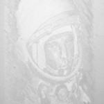 史晶，1从尤里加加林――杨利伟, 油画, 53.5 X 65.5 CM, 2012