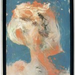 George Moore, Portrait of the Artist as a Young Girl, oil on hardboard, 45 x 56cm, 2002