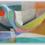 George Moore, Abstract Whale, pastel on Canson pastel paper, 73 x 53cm, 2007