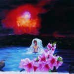 Li Yin, The Wind in the Dream - New Year's Eve 2, oil on canvas, 200x140cm, 2006