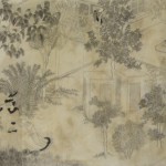 A Romantic Person, scroll painting on xuan paper, 750 x 33cm, 2010