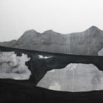 Zhu Ye, Solitude,  pigment on canvas，70 x 50cm，2011