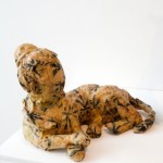 Monika Lin， “On the way to the Imperial Examination…” wire, rice paper, paste, and beeswax, dimensions variable， 2012