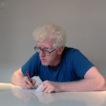 Girolamo Marri，Whenever I try to Be Calm I Get an Itch,  video + sound, 8 sheets of A4 printing paper,  mins on a loop,  dimensions variable,  2012