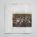 闪电1号, 德国Süddeutsche Zeitung邮报，Frankfurter Allgemeine邮报，丙烯颜料白色 45 x 30cm, 2012