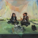 “无差别之耳,” 油画, 130 x 97, 2012