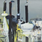 “烛,” 油画, 70 x 30cm, 2012
