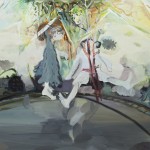 “舞台假象,”油画, 130 x100cm, 2012 