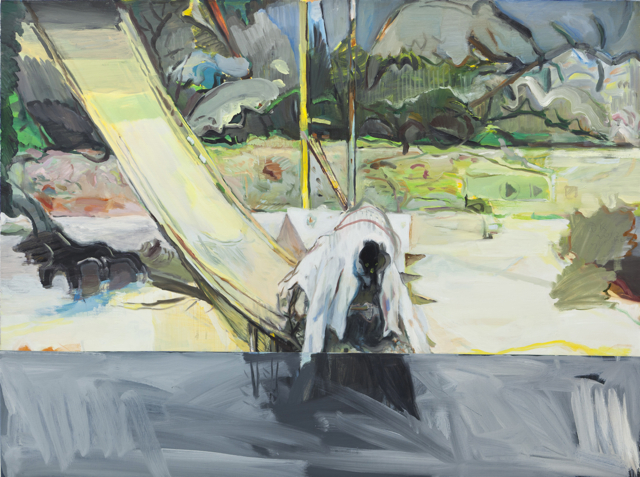 “逆常之见,” 油画, 130 x 97cm, 2012