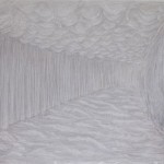 吴建安, “通道”, 纸上木炭和铅笔, 79 x 110cm, 2011