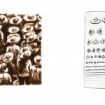 张灏，“帽子戏法”，艺术家书内页，28.6 x 24.3 x 2.3cm，150页，2013