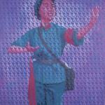 Ren Hong, Red Memory No.74, 120 x150cm, 2007