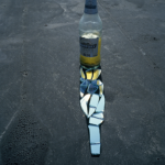 Liao Wenfeng Anti Shadow Beer Bottle, Photograph, 40cm×60cm, 2011